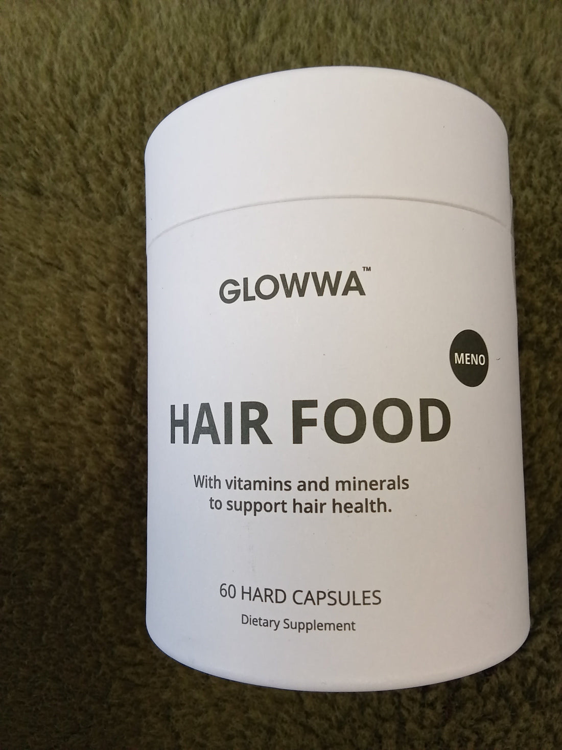 GLOWWA HAIR FOOD 60 CAPSULES MENO
