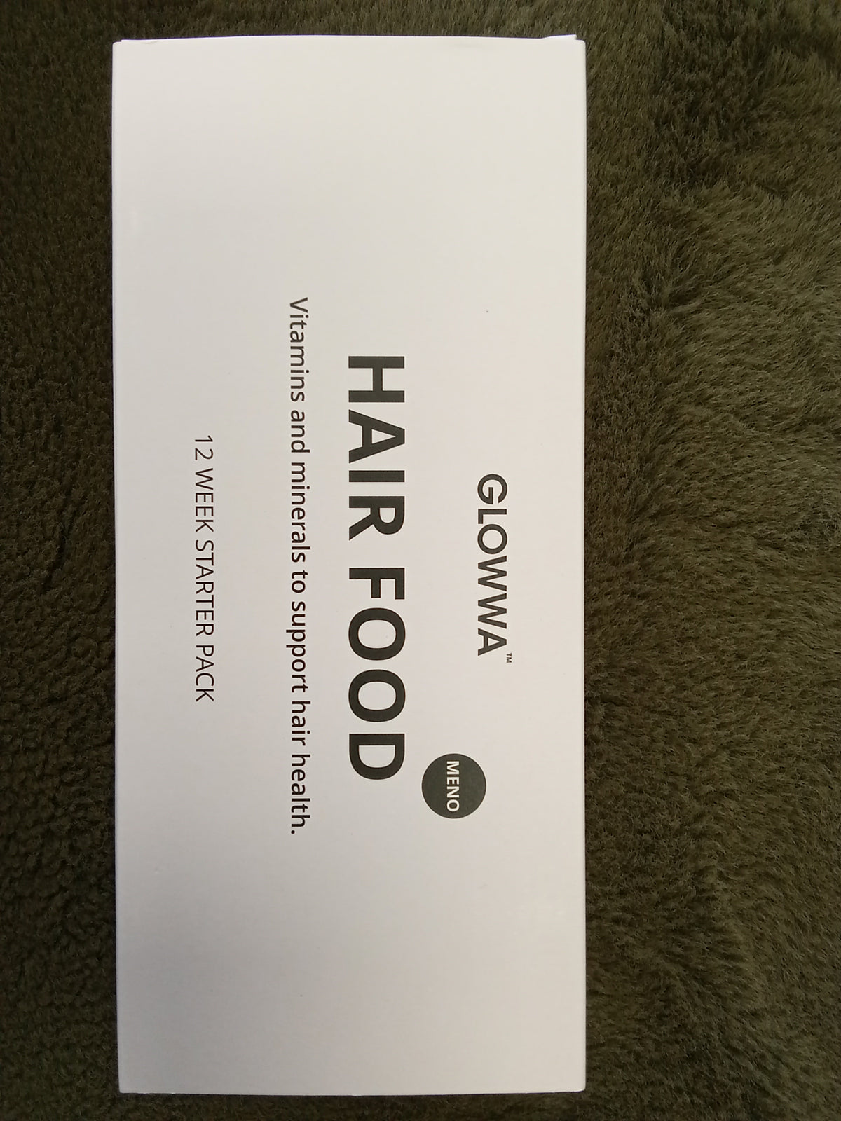 GLOWWA HAIR FOOD 12 WEEK STARTER PACK MENO