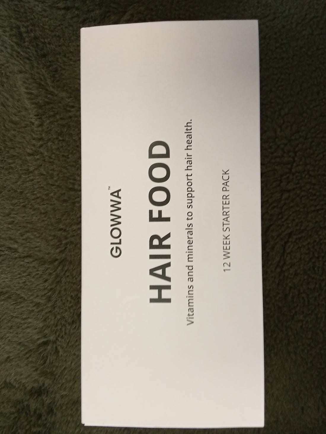 GLOWWA HAIR FOOD 12 WEEK STARTER PACK