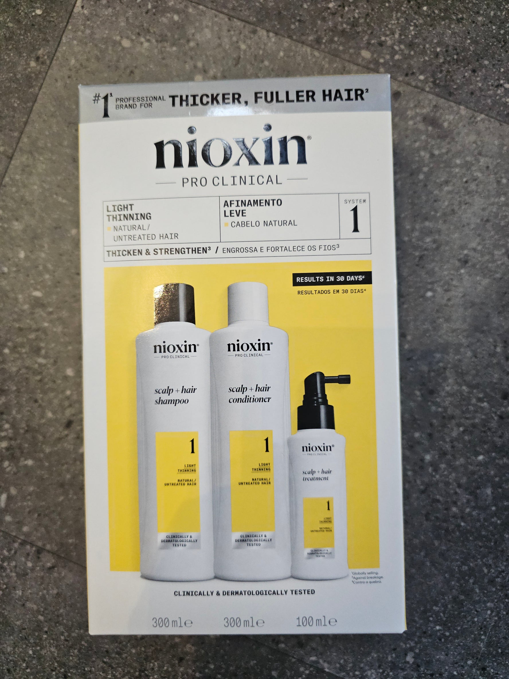 Nioxin Pack Large Shampoo, Conditioner and Treatment