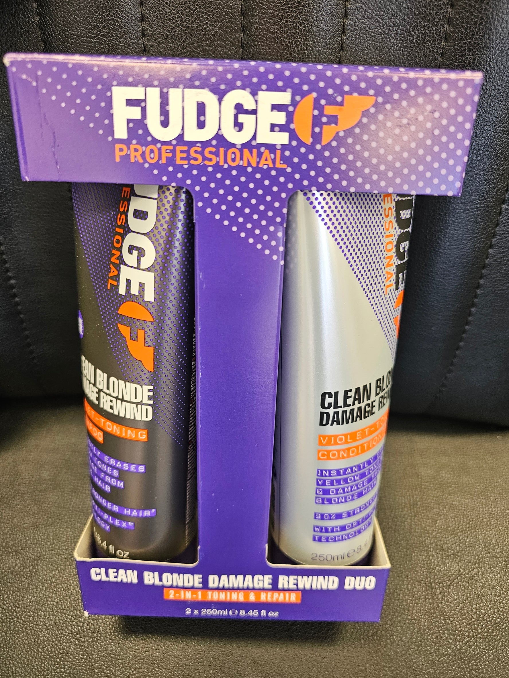 Fudge Clean Blonde Damage Rewind Shampoo & Conditioner DUO