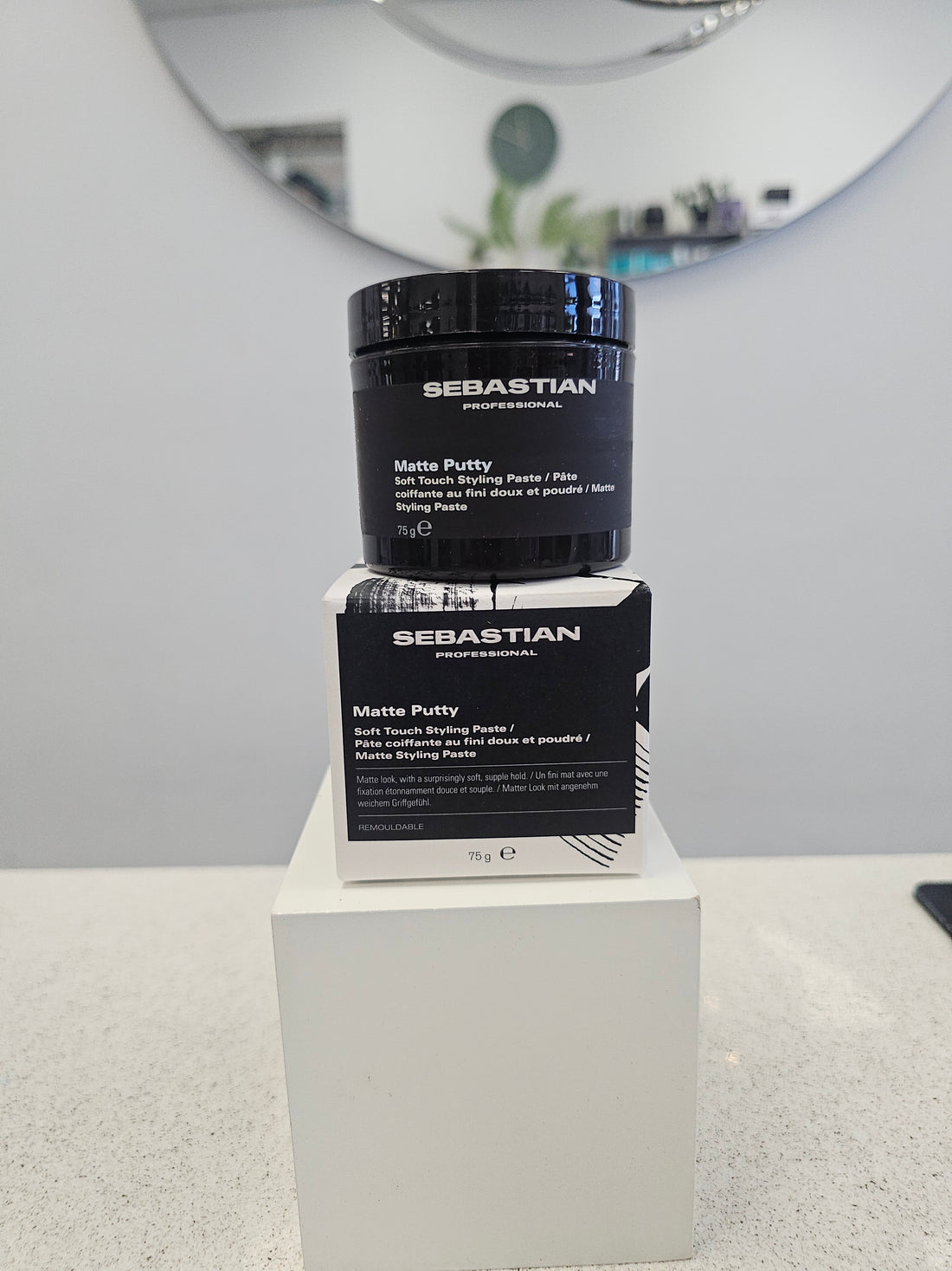 Sebastian Matte Putty Soft Touch Styling Paste 75ml
