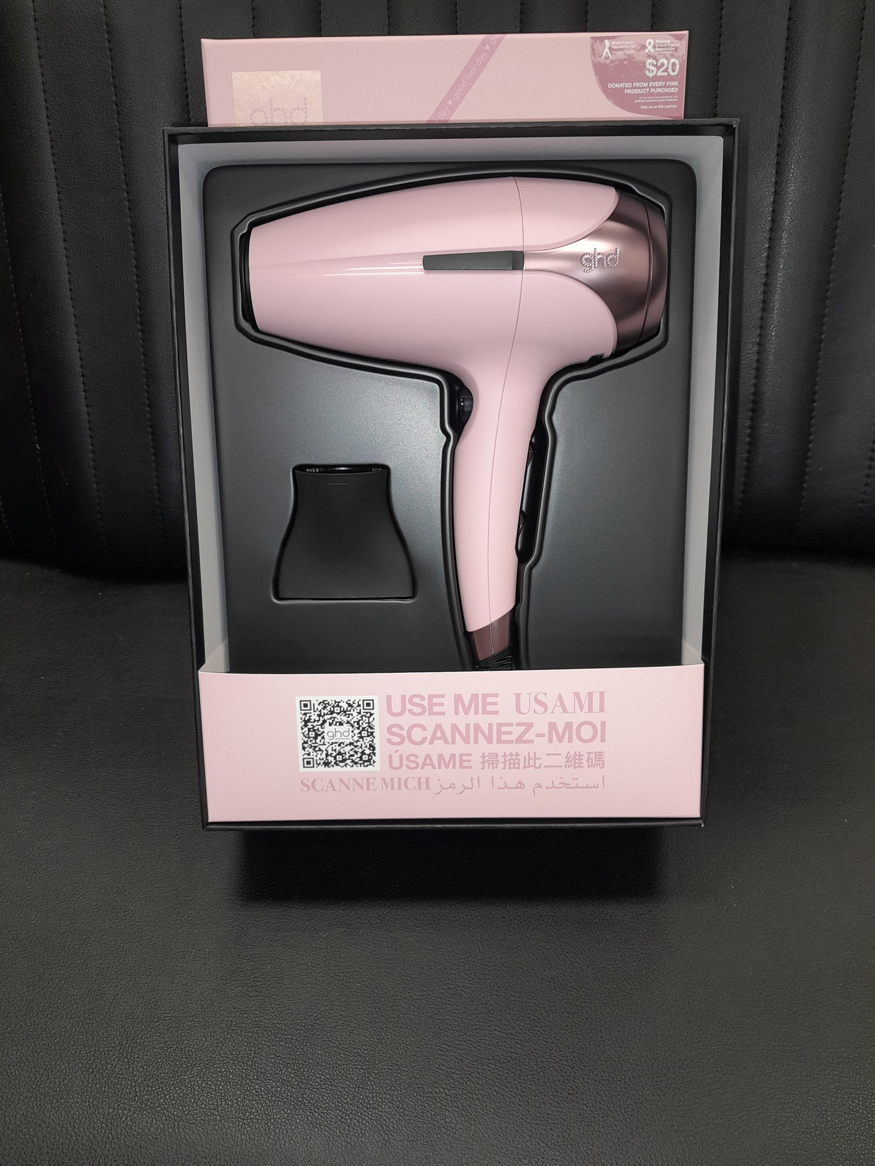 Ghd Helios professional hairdryer Dusted Pink