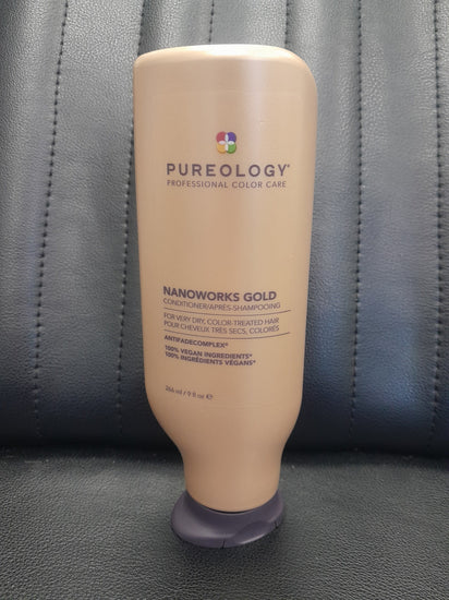 Pureology Nanoworkd Gold Conditioner 266ml |  Hair to go by Cutting Edge