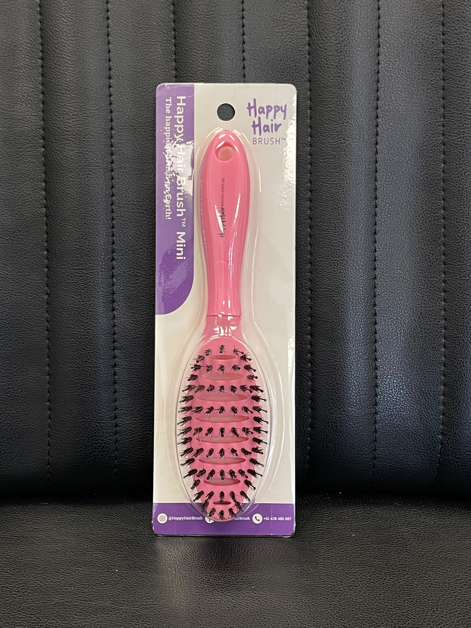 Happy Hair Brush Pink mini |  Hair to go by Cutting Edge
