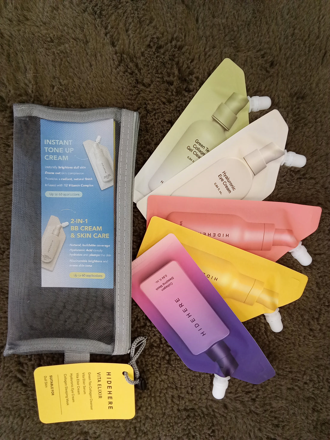 Hidehere skin set