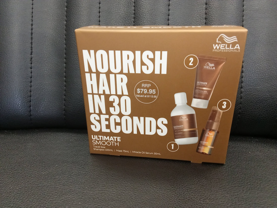 Wella Ultimate Smooth Trio |  Hair to go by Cutting Edge