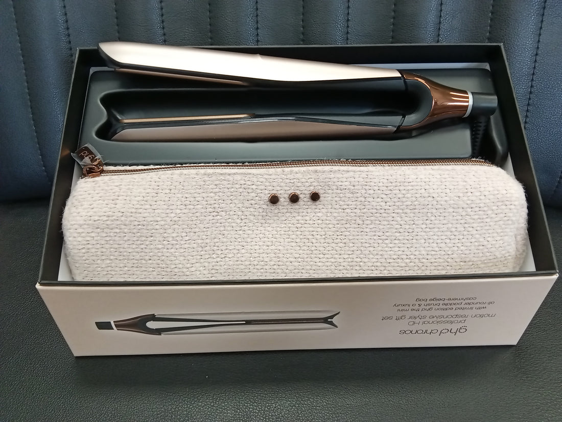 GHD Chronos gift set in cashmere beige