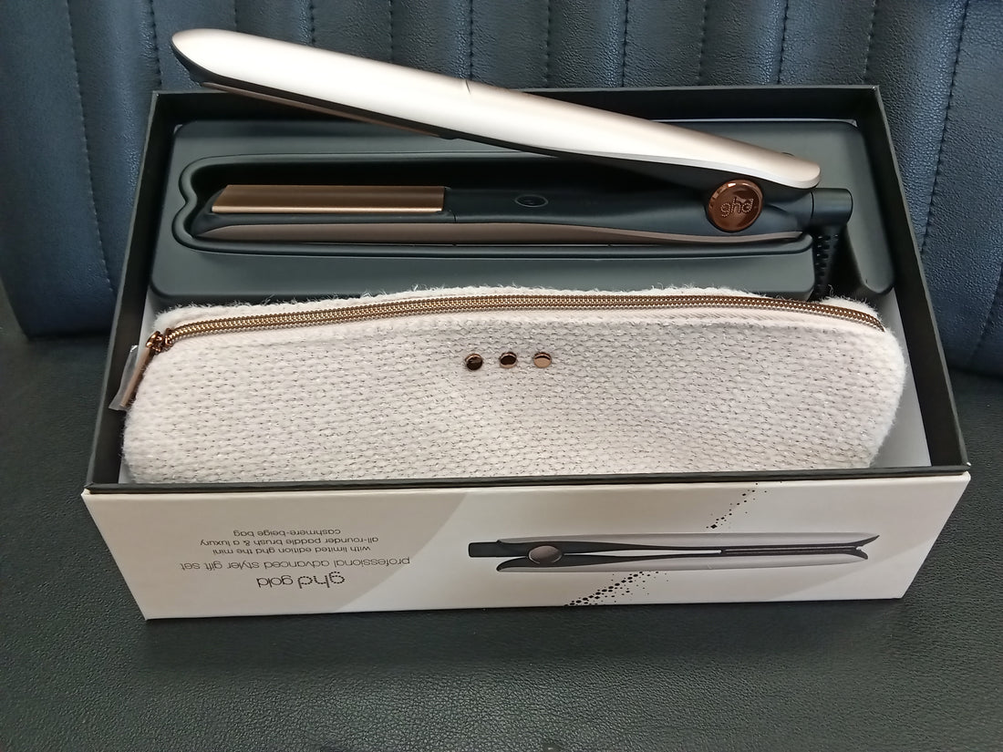 GHD Gold gift set in cashmere beige