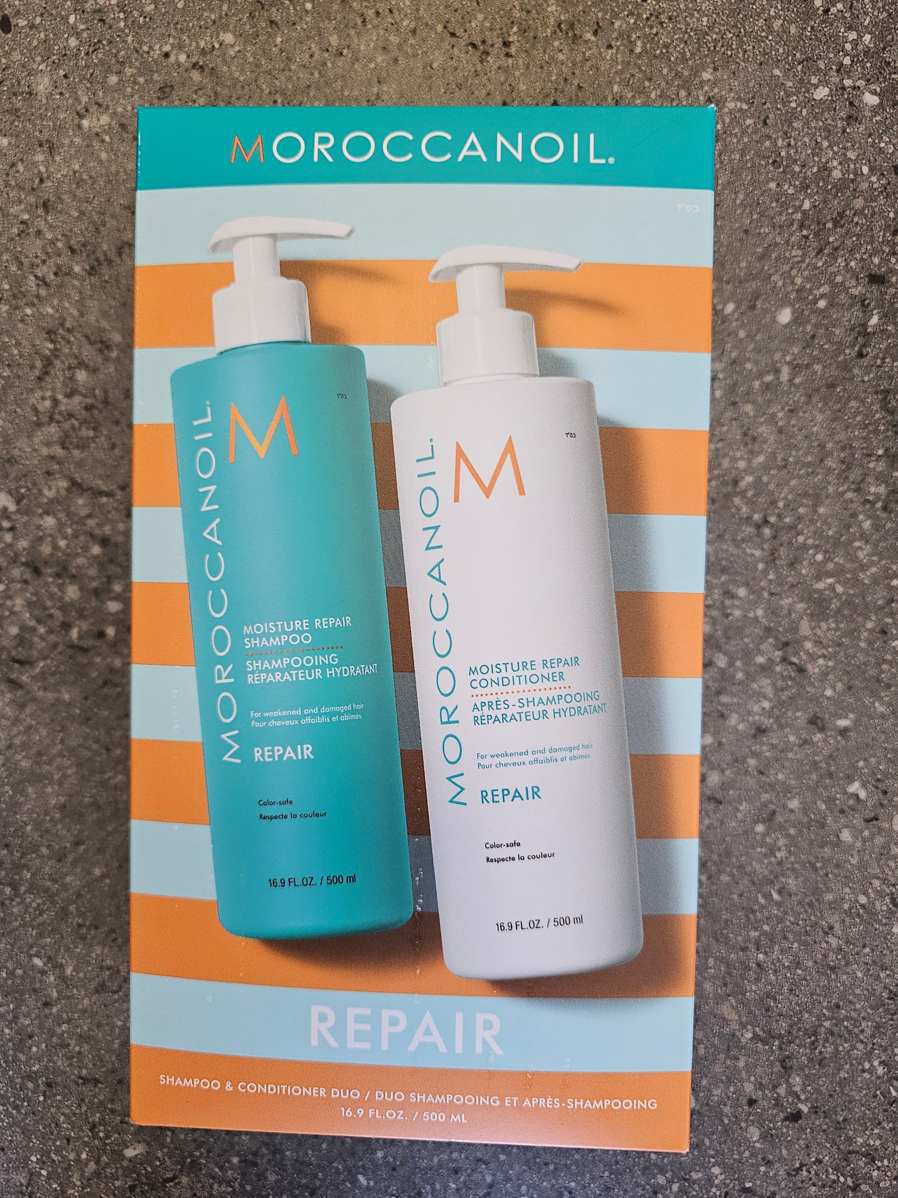 Moroccanoil 500ml duo