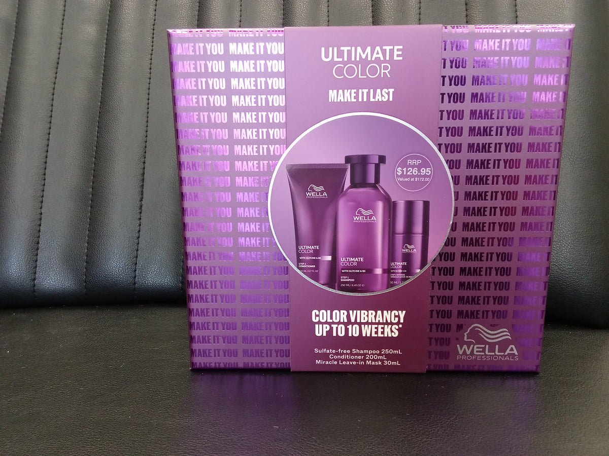 Wella Ultimate Colour Trio |  Hair to go by Cutting Edge