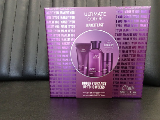 Wella Ultimate Colour Trio |  Hair to go by Cutting Edge