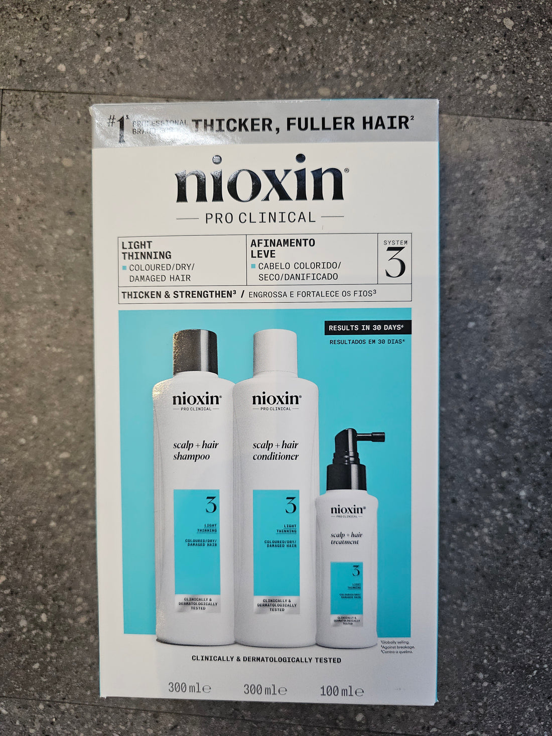 Nioxin Pack Large Shampoo, Conditioner and Treatment