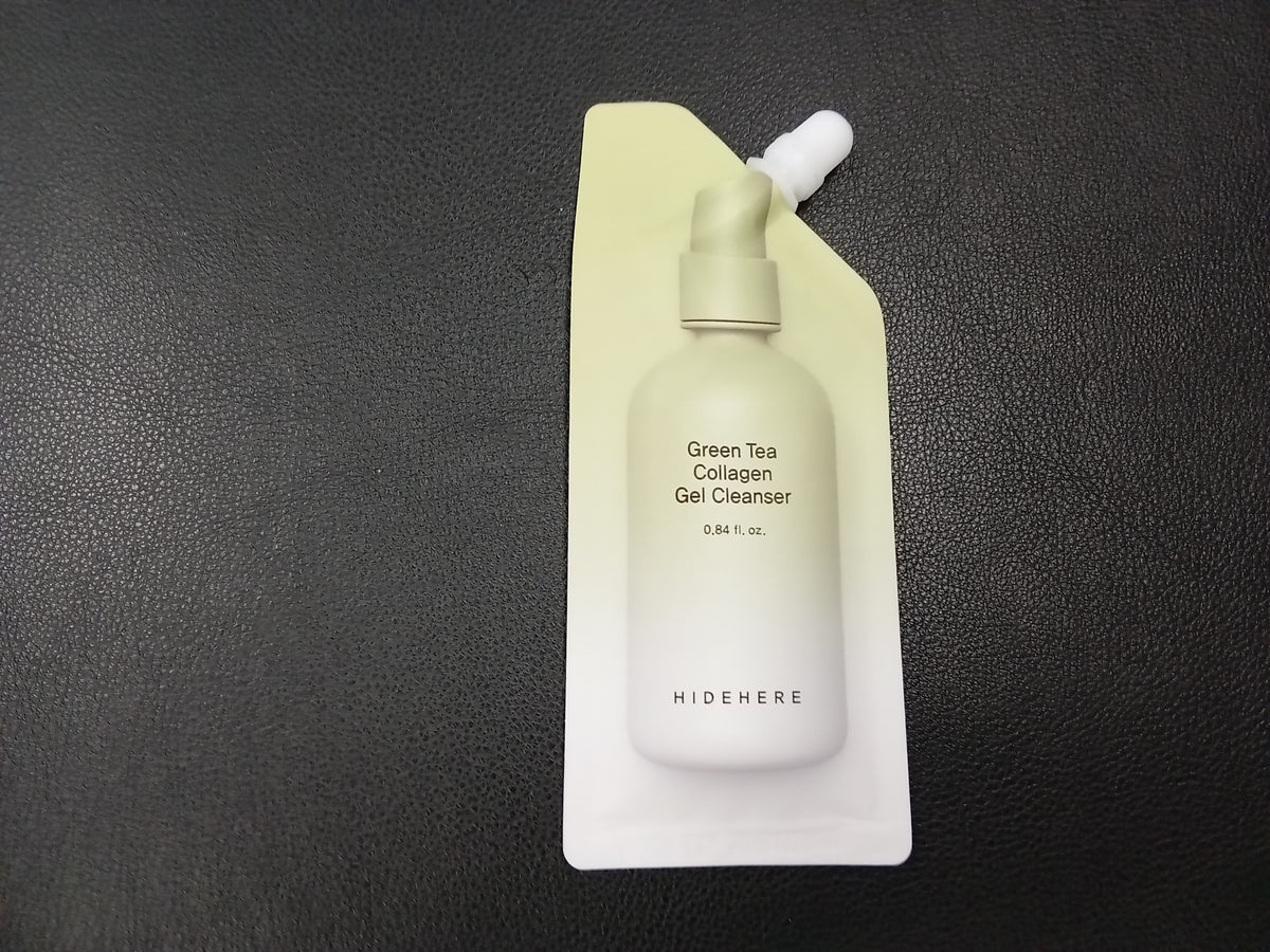 HIdehere Green Tea Collagen Gel Cleanser 25ml