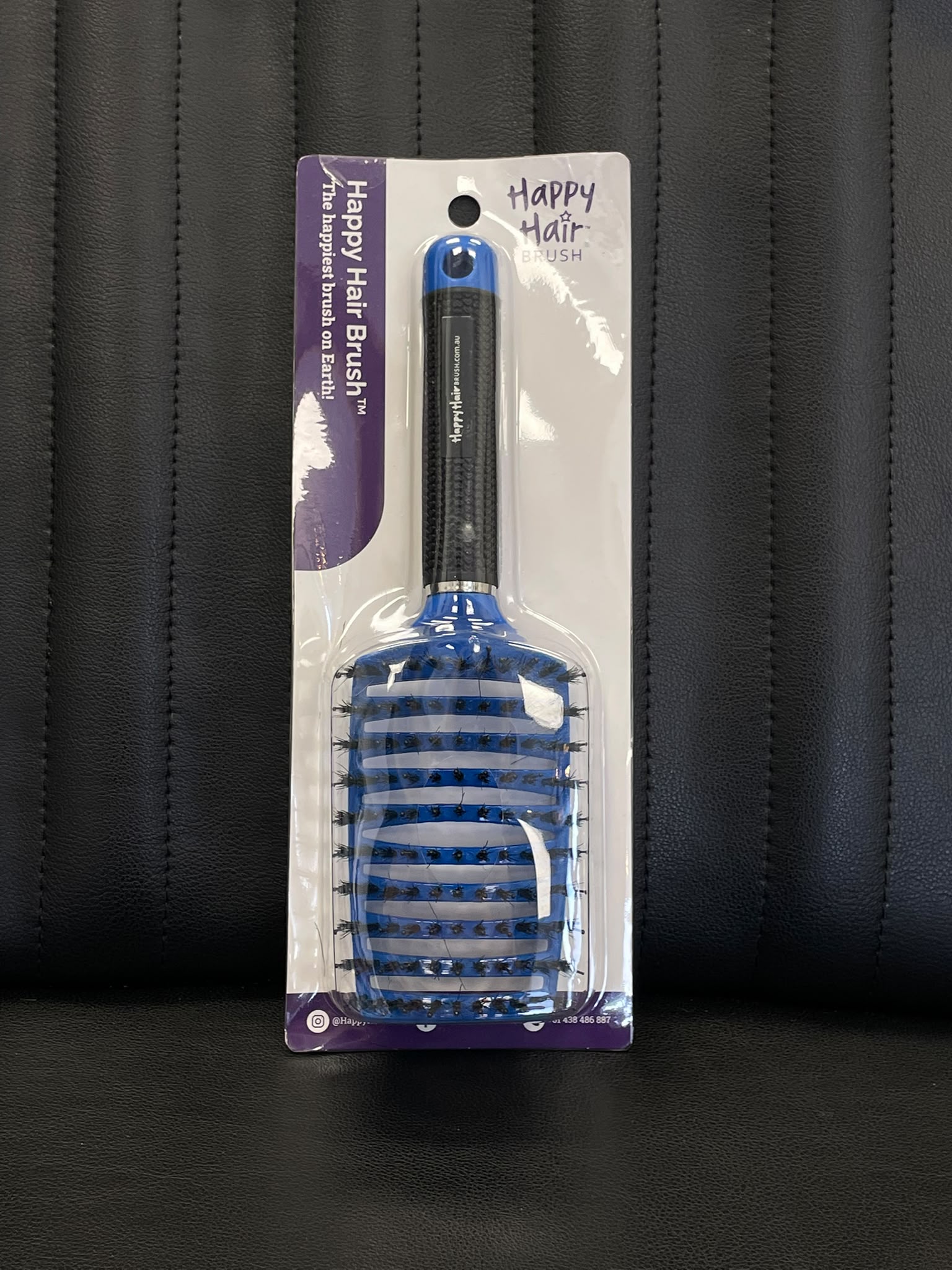 Happy Hair Brush Original Royal Blue |  Hair to go by Cutting Edge