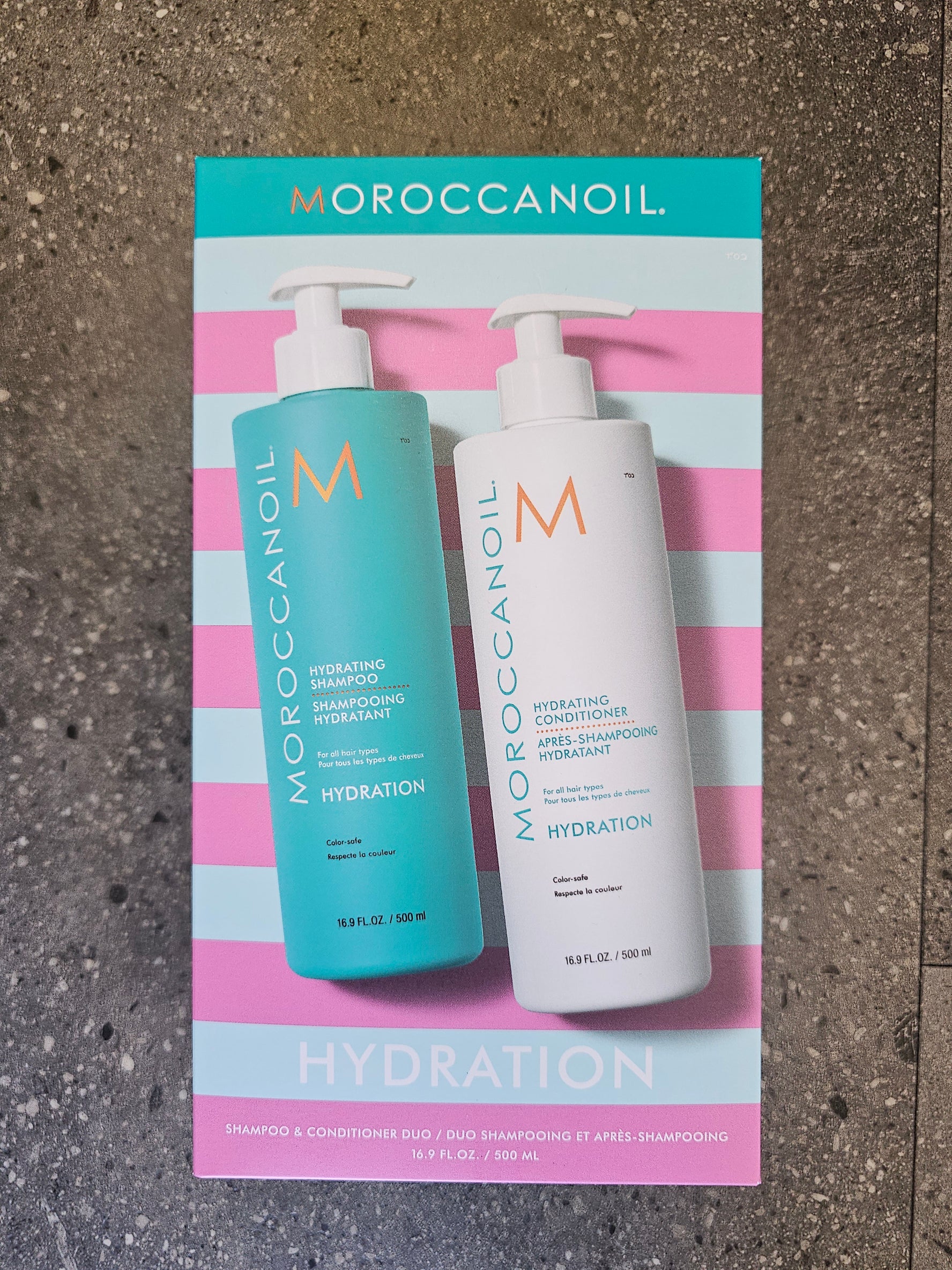 Moroccanoil 500ml duo