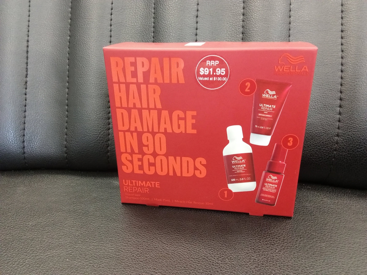 Wella Ultimate Repair Travel Trio |  Hair to go by Cutting Edge