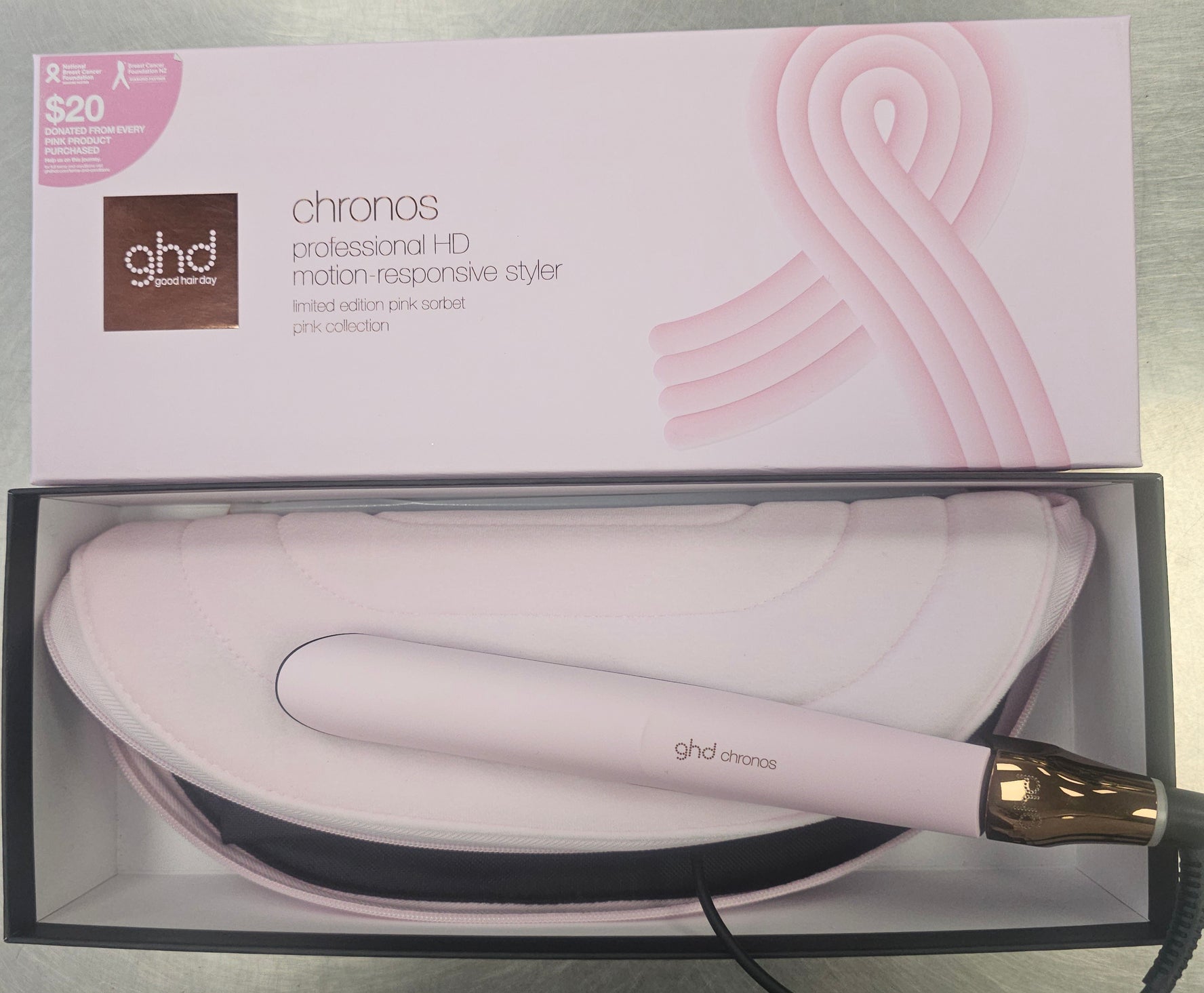 GHD Chronos Pink Sorbet  limited edition styler