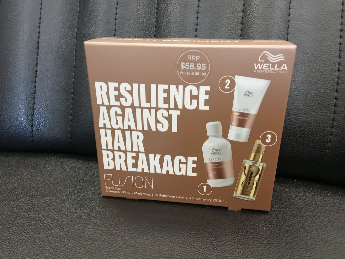 Wella Fusion Travel Trio |  Hair to go by Cutting Edge