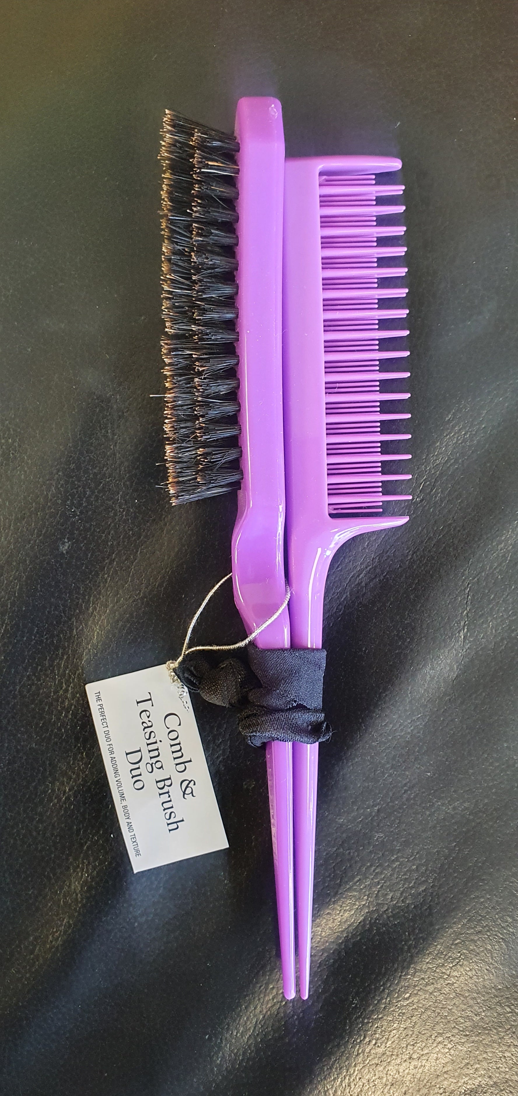 Comb & Teasing Brush Duo