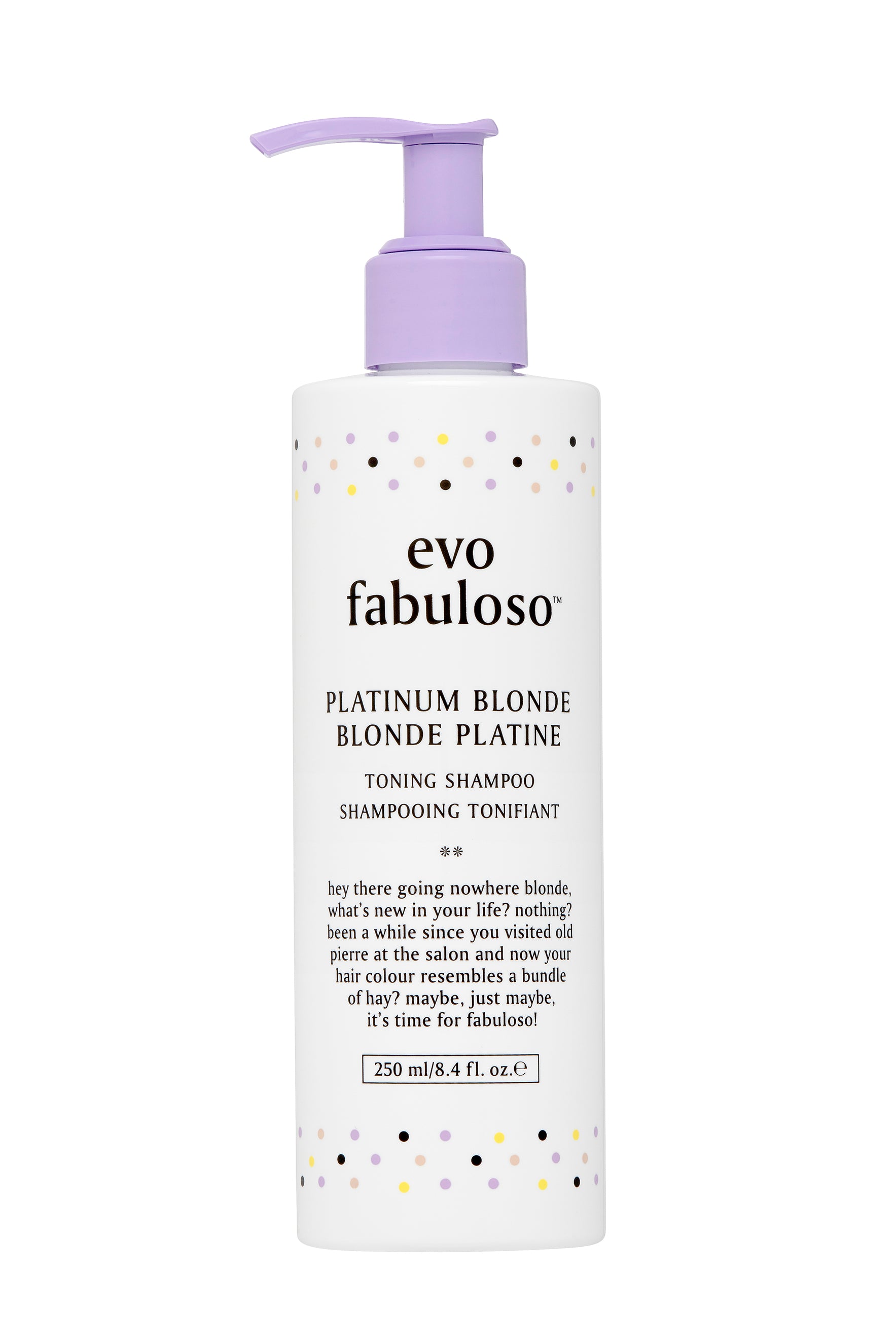 Evo Fab platinum shampoo