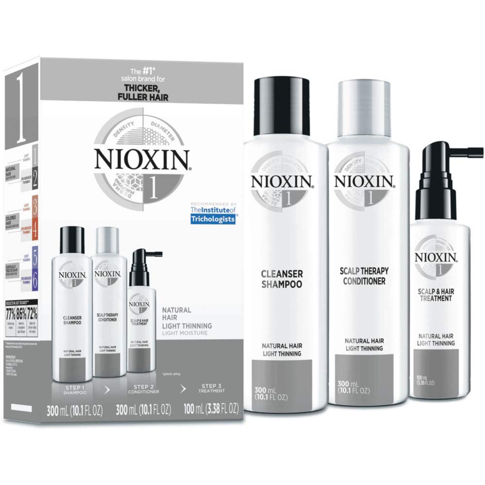 Nioxin Pack Large Shampoo, Conditioner and Treatment